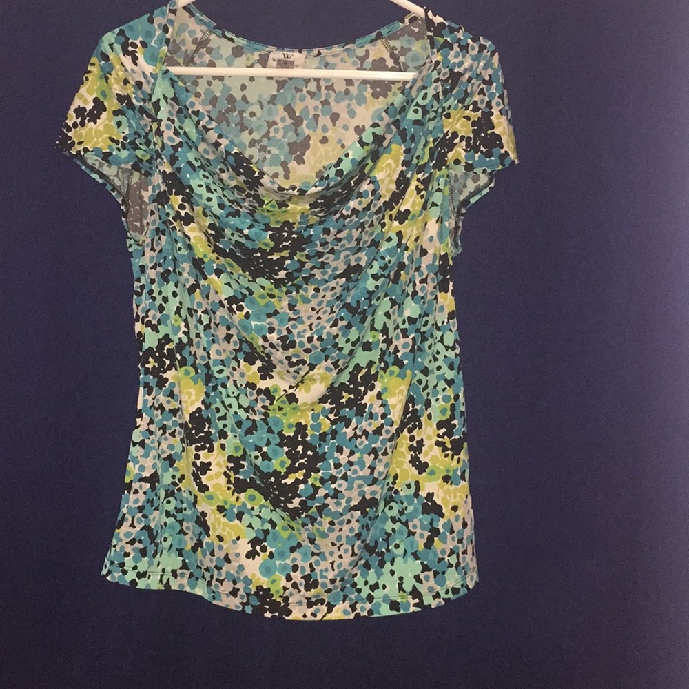 Worthington Stretch Dress Top L